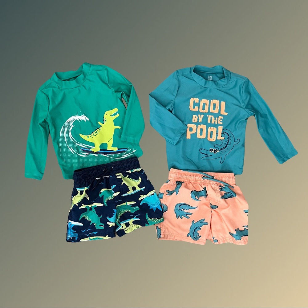❌ *SOLD* Swimwear for Toddlers 2 Sets